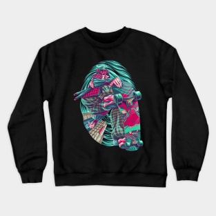 Ronin on skate Crewneck Sweatshirt